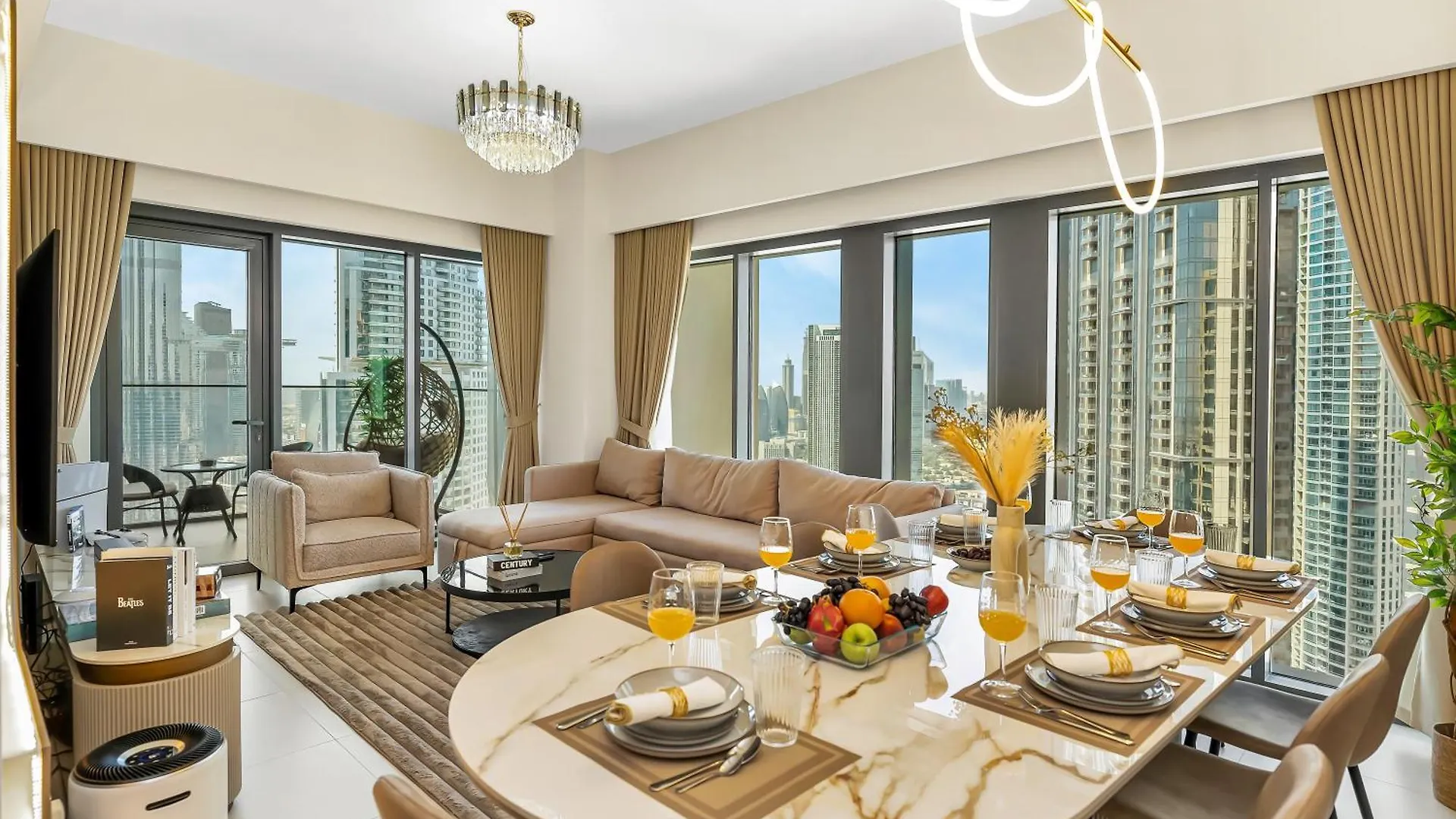 New! Panoramic Burj Khalifa Views At Burj Royale Apartment Dubai 0*,
